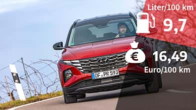 Hyundai Tucson 1.6 T-GDI 48V-Hybrid 4WD Prime Realverbrauch