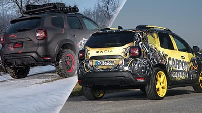 Dacia Duster CP Performance Tuning Offrad Straße Collage