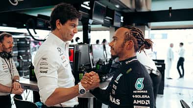 Toto Wolff & Lewis Hamilton - Mercedes -  F1 2023