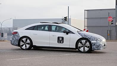 Erlkönig Mercedes EQS Facelift