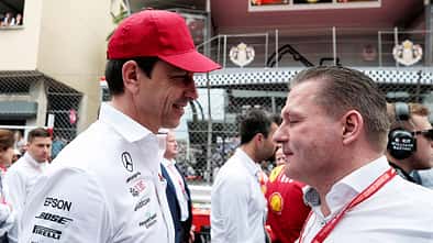 Jos Verstappen & Toto Wolff
