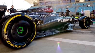 George Russell - GP Bahrain - Pirelli-Reifen - 2024