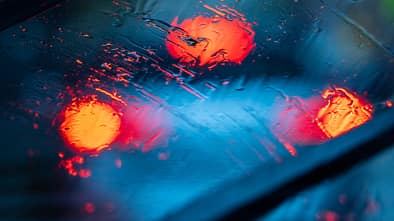 Bremslicht Regen