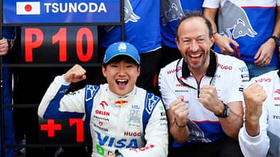 Yuki Tsunoda & Peter Bayer - GP Japan 2024