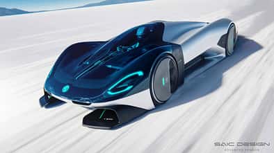 MG EXE181 Concept Elektro-Sportwagen