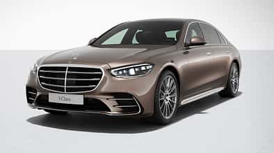 Mercedes S-Klasse W223 Modelljahr 2025 Samtbraun Metallic