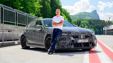 BMW M5 getarnt