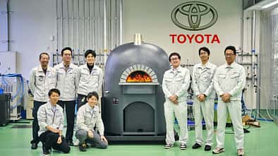 Toyota Pizzaofen Wasserstoff