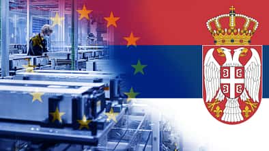 Lithium Serbien EU Zugang Akku Produktion