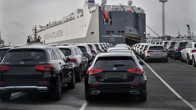 Auto Export, Auto Verschiffung, RoRo