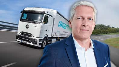 Siemens Markus Mildner Elektro LKW E-Actros
