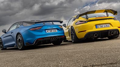Alpine A 110 R, Porsche Cayman 718 GT4RS