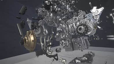 Das passiert bei Vollgas im Motor