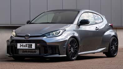 Toyota GR Yaris, 4WD, Facelift 2024 - H&R Monotube Gewindefahrwerk 28619-2 - Front