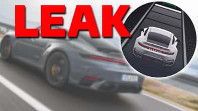 Porsche 911 992 Turbo Facelift 2024 Retusche Leak