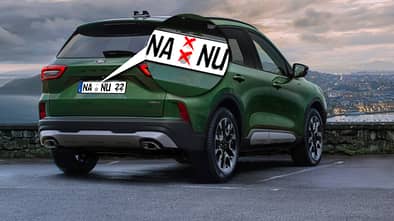 Siegellose Kennzeichen Plakette iKfz Zulassung