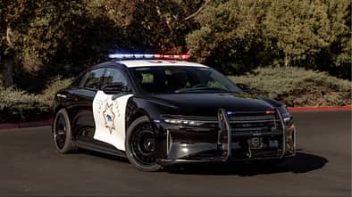 Lucid Air California Highway Patrol (2024) Electric Police Car