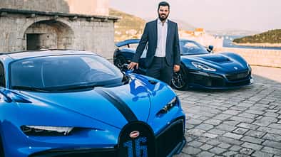 Mate Rimac Nevera Bugatti Chiron