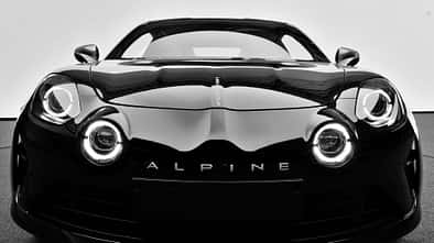Alpine A110 S Art Car Monochromatic Black