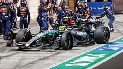 Lewis Hamilton - Reifenschaden - GP Katar 2024