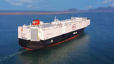 BYD RoRo Autofrachter Frachtschiff Changzhou