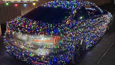 BMW Weihnachtsbeleuchtung