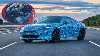 Honda Prelude Erlkönig plus Innenraum Interieur Cockpit Armaturenbrett