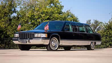 Präsidentenlimousine Cadillac Fleetwood Brougham