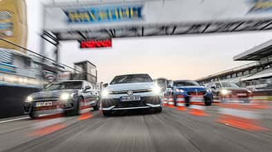 VW Golf, Audi A3, Cupra Leon, BMW 120 Vergleichstest, ams0225 VW Golf, Audi A3, Cupra Leon, BMW 120