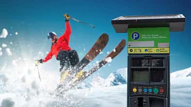 Ski fahren, Parken, Kosten, Geld