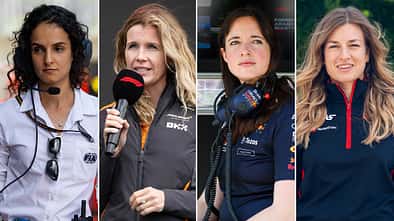 Linda Boudabous, Stephanie Carlin, Hannah Schmitz & Laura Müller - Formel 1 
