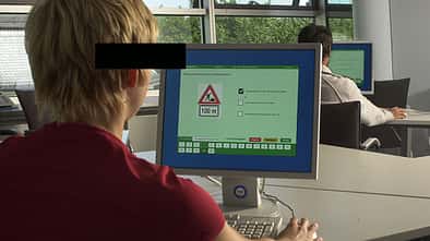 Führerschein-Prüfung am PC 