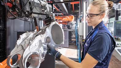 02/2025 BMW Werk Landshut Komponentenfertigung Neue Klasse Batterie und Leistungselektronik Energy Master