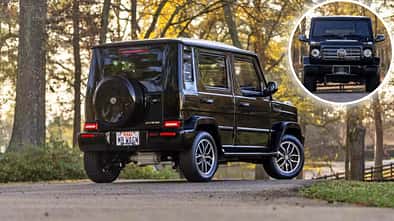 Mercedes G-Klasse auf Golf-Cart-Plattform