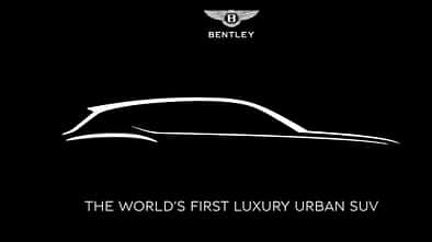 Bentley Luxury Urban SUV Elektroauto Teaser