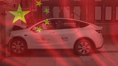 Tesla Crash China