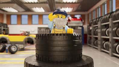 Lego Recycling-Reifen