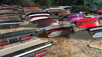 Gestohlene Dodge-Heckverkleidungen