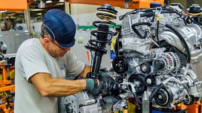 04/2025 Stellantis Jeep Werk Fabrik Belvidere Illinois