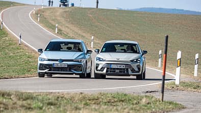 VW Golf 1.5 TSI und Cupra Leon 1.5 eTSI