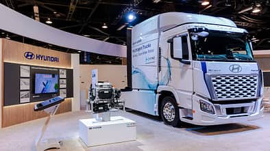 Hyundai Brennstoffzellen-Lkw XCIENT Fuel Cell