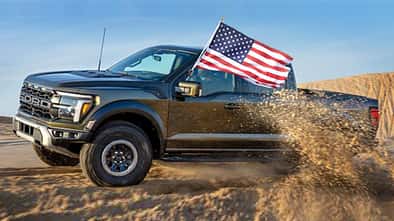 Ford F-150 Raptor R, US-Flagge, Fahne, 05/2025 Ford F-150 Raptor R