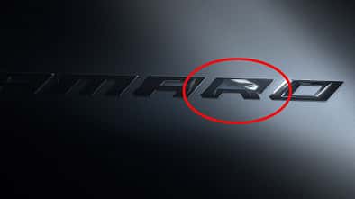 Chevrolet Camaro Final Collector’s Edition Schriftzug Emblem Logo