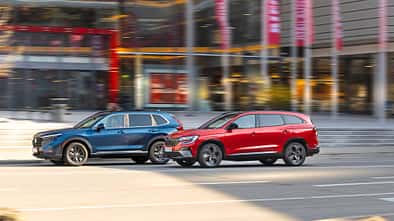 Renault Espace und Honda CR-V