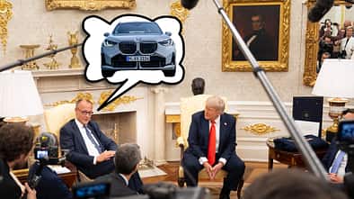 06/2025 Merz Trump BMW X3 Collage