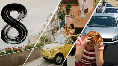 8 Gründe Italien Urlaub Stau