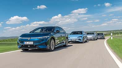 VW ID.7, Hyundai Ioniq 6, BYD Seal und Xpeng P7