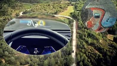 BMW Curve Ahead View