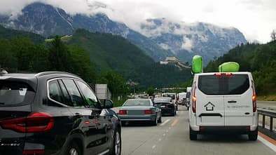 Stau Österreich A10