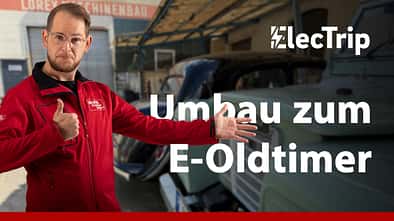 E.ON E.ssentials Umbau Oldtimer Youngtimer Elektroauto